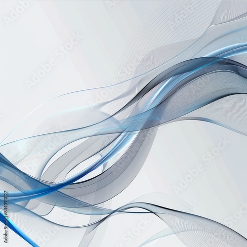 background for website consisting of clean and clear straight line elements in blue and grey color tones, no background