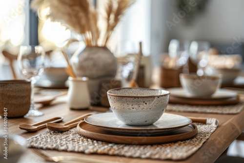 Japandi Style Table Setting