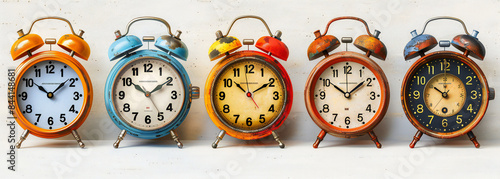Retro, Vintage, and Modern Clock Collection