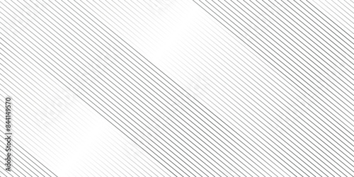  Vector Seamless geometric pattern black and white ribbed striped diagonal line pattern as gradient background. modern simple vector design, elegant modern black line background.