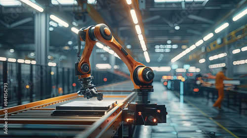 The Tall Robotic Arm's Journey into Industry