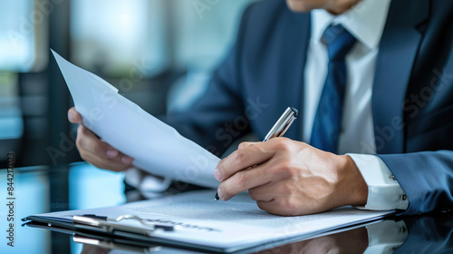 Businessman signing contract, businessman signing a document 16:9 aspect ratio, business, pen, hand, document, businessman, office, writing, paper, people, contract, work, table, working, closeup, job