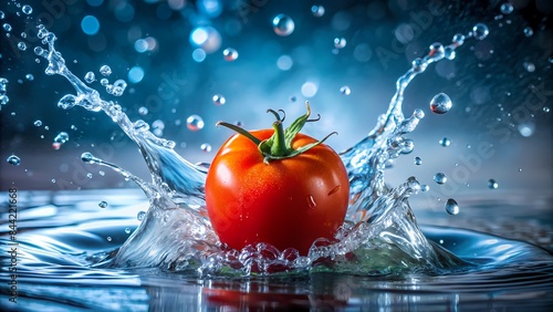 A Tomato Is A Fruit That Is Often Used In Salads And As A Cooking Ingredient. It Is A Good Source Of Vitamins And Minerals.