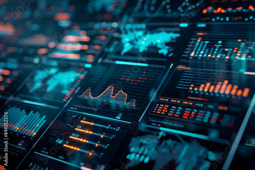 KPI key performance indicator business technology concept. Business executives use business news metrics to measure success against planned targets, Improving business process efficiency.