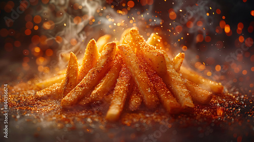 A Tempting Visual Showcase Of Delectable Golden fries