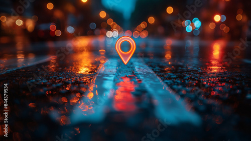 Futuristic Map Background Local SEO Optimization for Businesses lead generation search engine optimization transportation travel