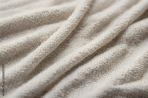 Soft textured towel fabric, plush microfiber close-up, luxurious cotton weave, spa quality material, absorbent textile surface, cozy home essentials