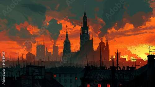 Warsaws Rising Skyline