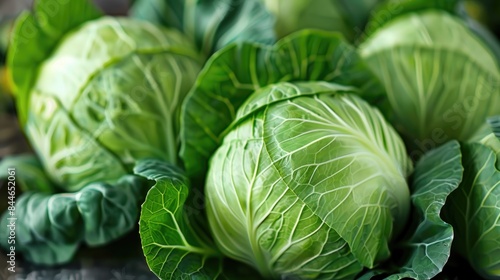 Benefits of consuming cabbage rich in vitamin C vitamin K and fiber promoting immunity and supporting digestive health