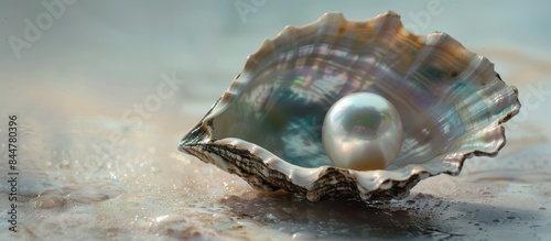 Pearl inside a shell