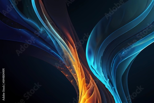 Beautiful abstract blue flame waves corporate background design. A bestseller for 2016 in Dreamstime! Beautiful abstract blue flame waves corporate business background design. Easy for editing color c