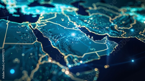 Middle East: A Digital Representation of the Region