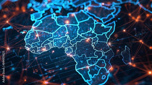 Africa's Digital Network: A Map of Interconnection