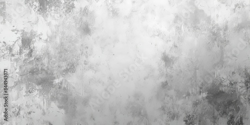 White gray grey bright light grunge stone concrete cement blackboard chalkboard wall floor texture background banner panorama, Generative AI