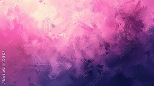 Pink and purple abstract painting. AIG51A.