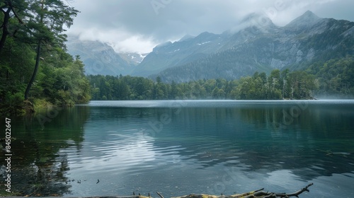 Peaceful lakes breathtaking scenery calm beauty