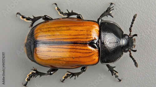 Common Name and Family of Dermestes Lardarius Larder Beetle from Dermestidae Family