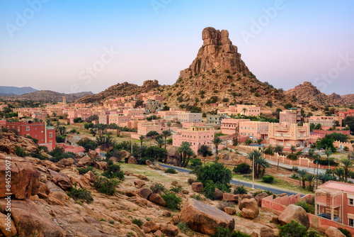 Tafraoute town in Souss-Massa region, Morocco