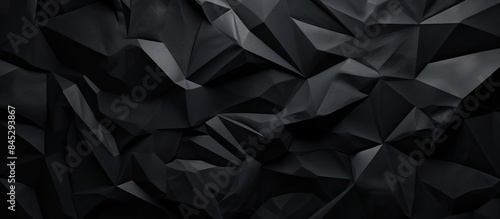Creative Design Templates provides a black paper crumpled texture background for use in your projects Don t miss out on this copy space image