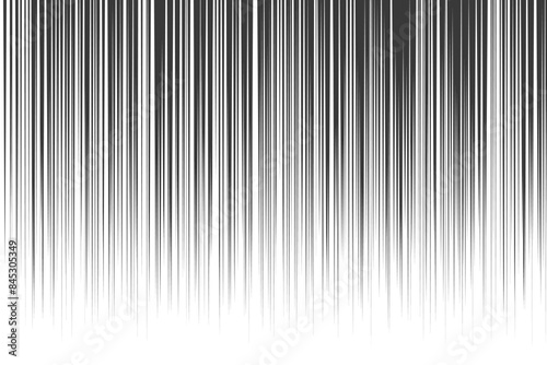 Vertical speed lines for comic manga book. Anime graphic halftone effect. Striped anime background. Vector