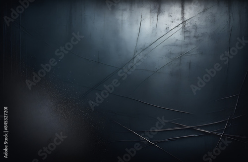 Graphic grunge background with scratches with dark mysterious feeling 
