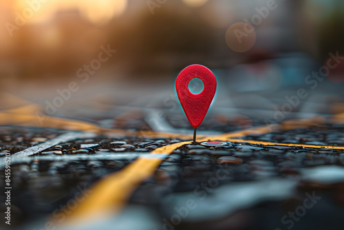 Pin icon in good location, investing in real estate, generating returns from investing in real estate, renting and speculating and selling assets