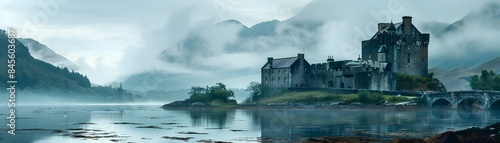 Touring the Castles of Scotland Misty Landscapes and Mythical Legends
