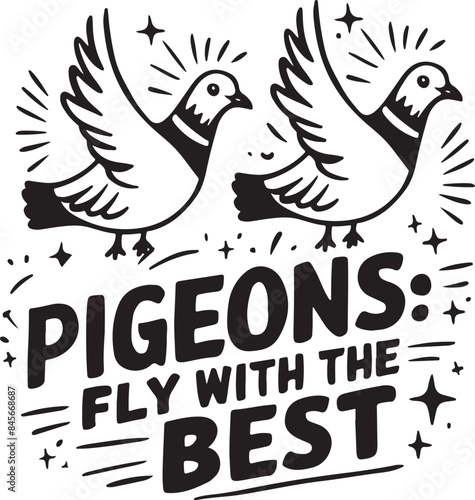 Pigeons Fly With The Best Vector