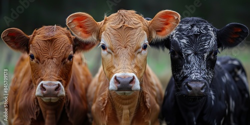 breeds cattles farm mammal animal