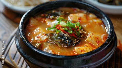 Traditional Korean Dish Loach Soup