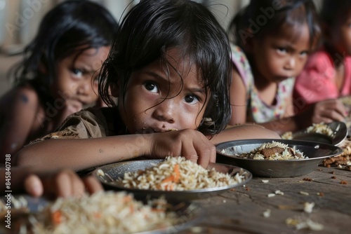 Asian children suffer from malnutrition