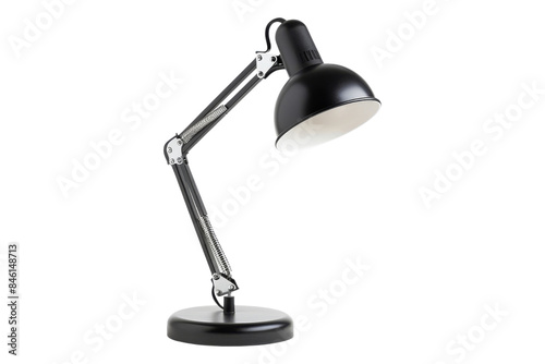 Black Desk Lamp with Adjustable Arm