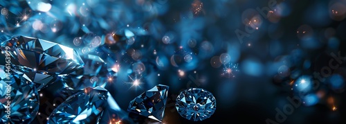 Diamond background. Luxurious diamonds