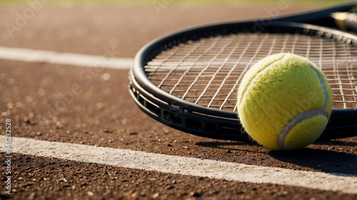 Tennis close up