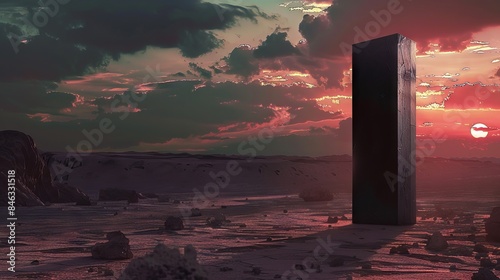 2001 space odyssey monolith; realistic