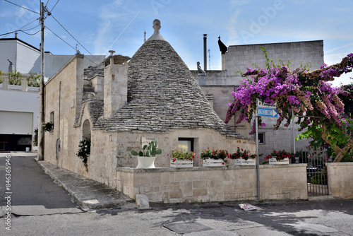 Alberobello is a small town and comune of the Metropolitan City of Bari, Apulia, southern Italy