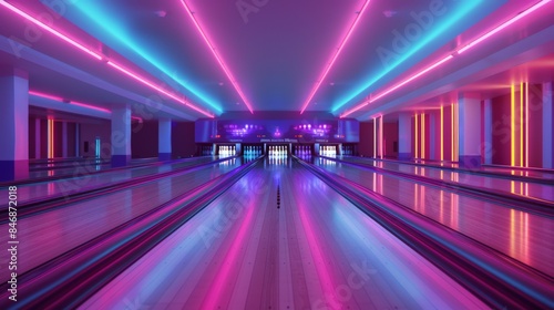 Neon Bowling Alley.