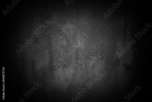 Old wall texture smeared engine oil cement dark black gray background abstract grey color design are light with white gradient background.