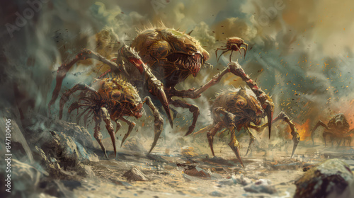 Invasion of Giant Mutant Spiders