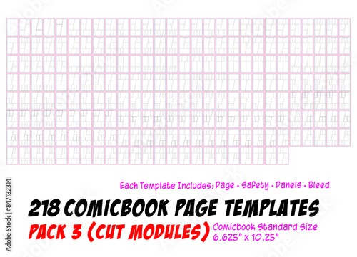 Comicbook Templates (Pack 3)