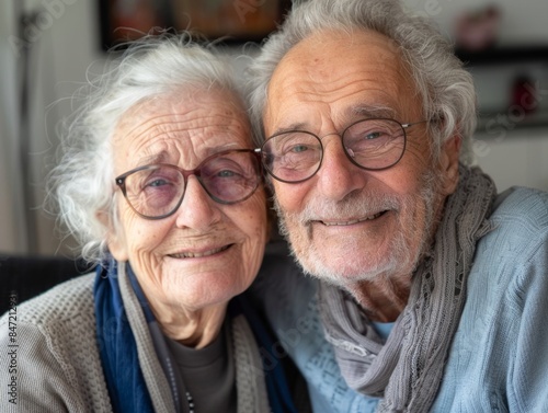 Couple de seniors