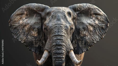 A realistic elephant with large ears on a transparent background --ar 16:9 --stylize 250 Job ID: d969d211-4e40-47f7-b214-76b028797ac1