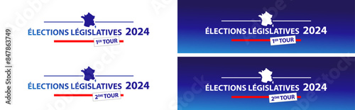 Elections législatives anticipées 2024 / 1er et 2ème tour