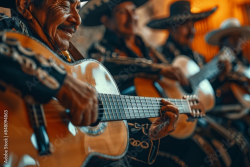 Traditional Mariachi Band Performing