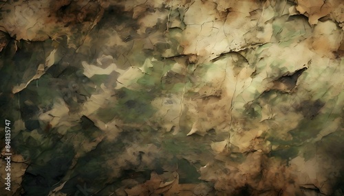 army camouflage pattern, classic military background, woodland hunting print texture