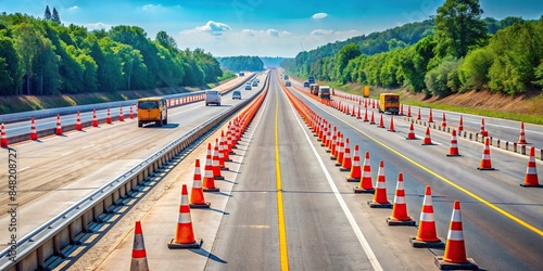 Highway traffic control measures to enhance safety, highway, traffic, control, measures, enhance, safety, road, sign