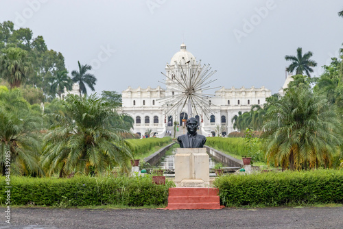 Agartala, tripura, india 26 may 2022. The ujjayanta palace is a museum and the former palace of the kingdom of tripura situated in agartala, which is now the capital of the Indian state of Tripura.