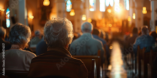 Active Christian Community Attending Church Regularly
