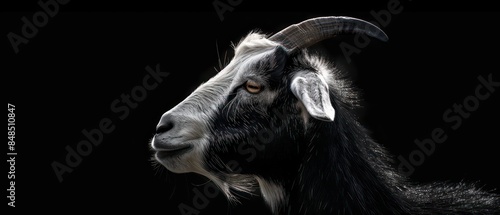Goat domesticated mammal known for its curious nature, hoofed feet, and ability to thrive in various climates and landscapes.