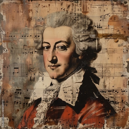 A creative soul, an inspiring immersion into the world of Wolfgang Amadeus Mozart music, where every note is filled with genius and passion, a great composer and musician.